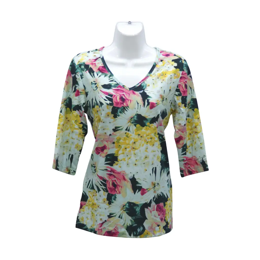Blusa Violeta Verde