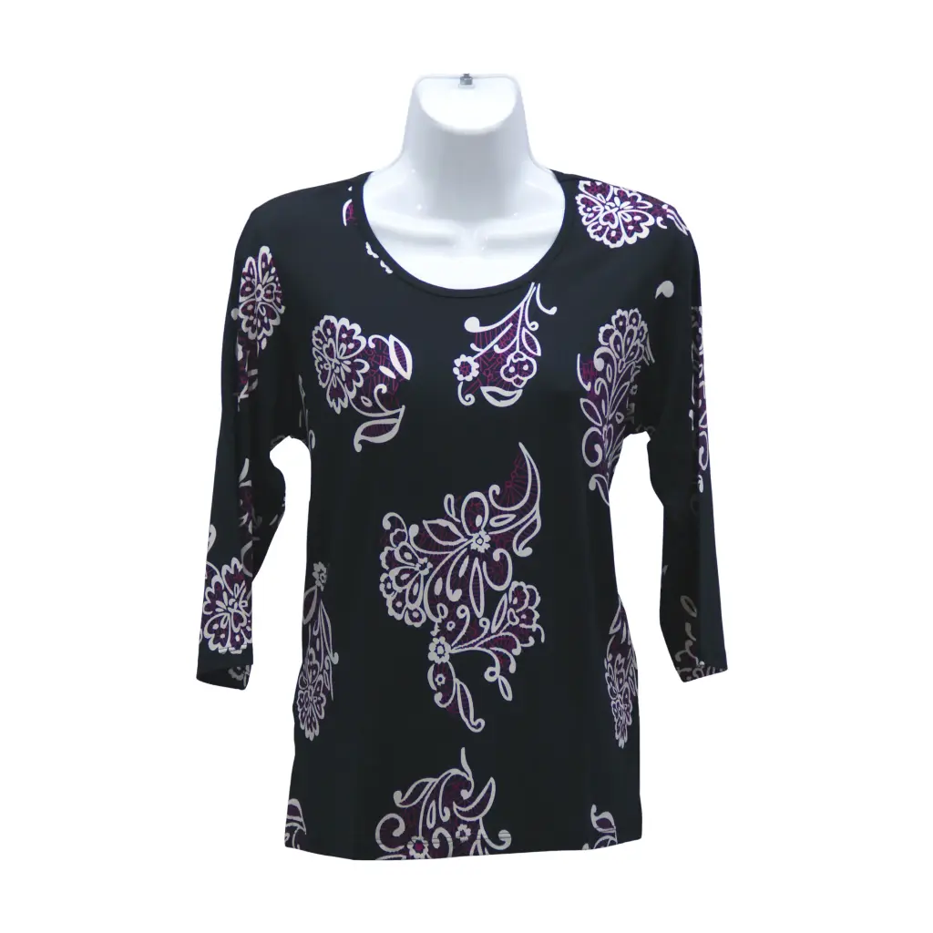 Blusa Zaida Negra