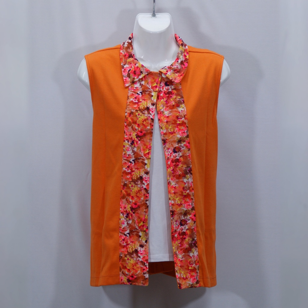 Chaleco Fernanda Naranja