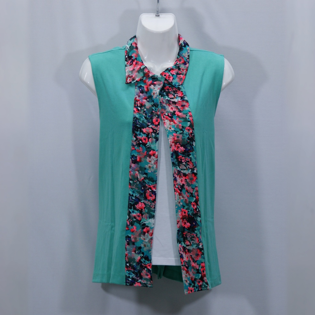 Chaleco Fernanda Aqua