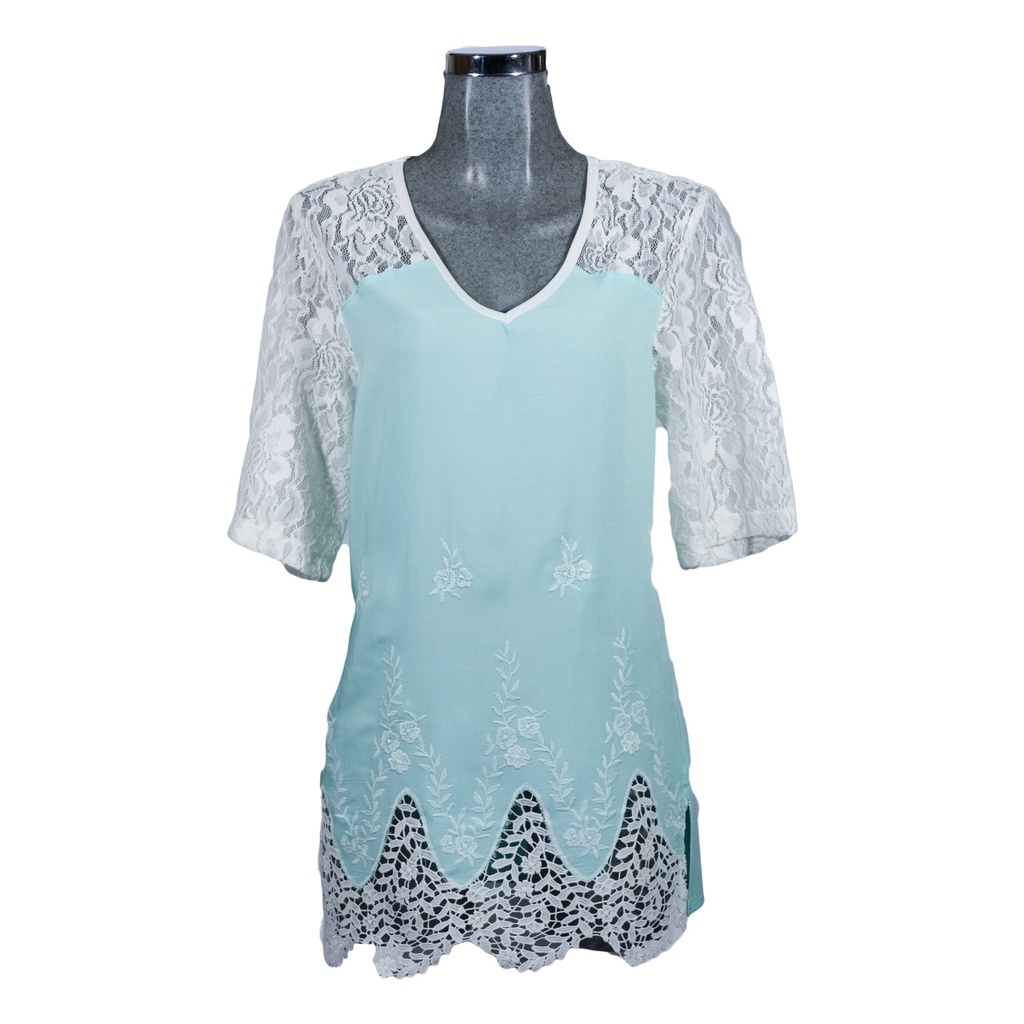 Blusa Antonia Aqua