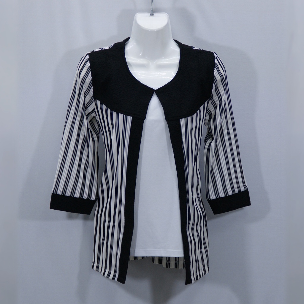 Saco Sandra Negro Con Negro