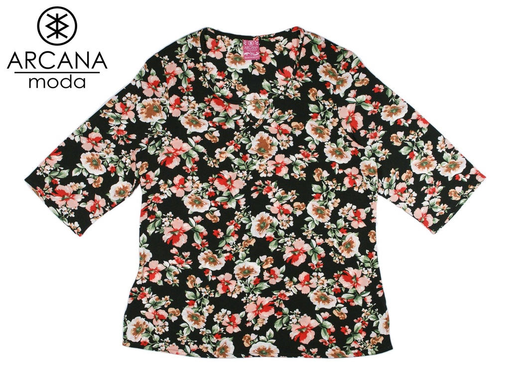 Blusa Edith Negra