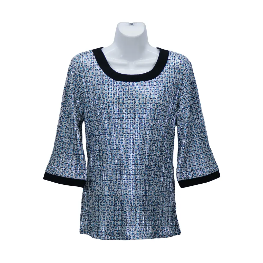 Blusa Cadena Azul