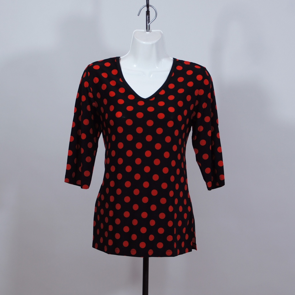 Blusa Toña Lunares Rojos