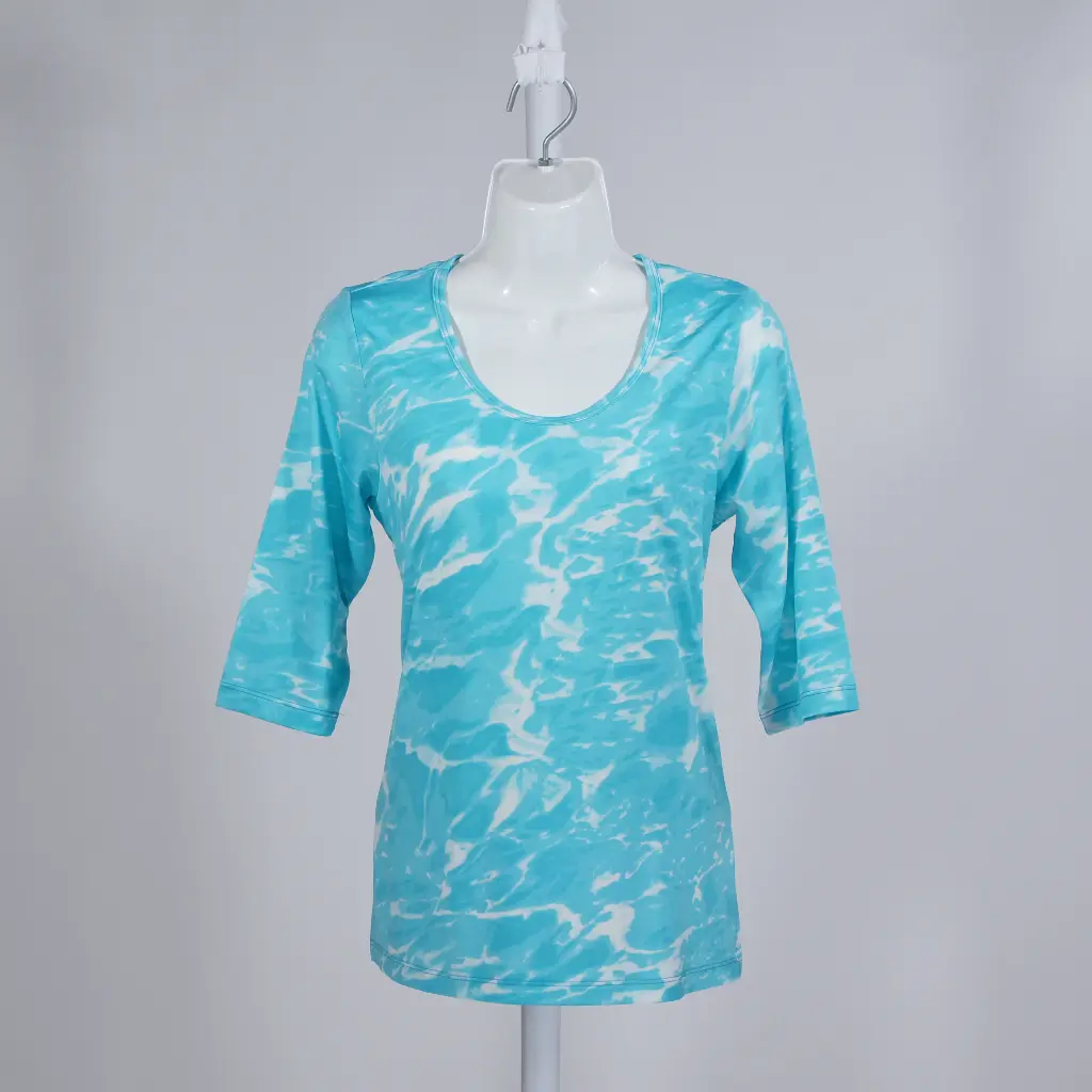 Blusa Daniela Aqua
