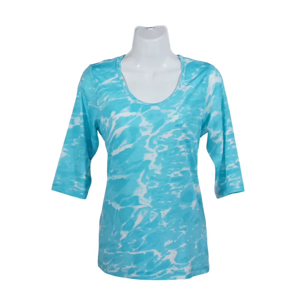Blusa Daniela Aqua
