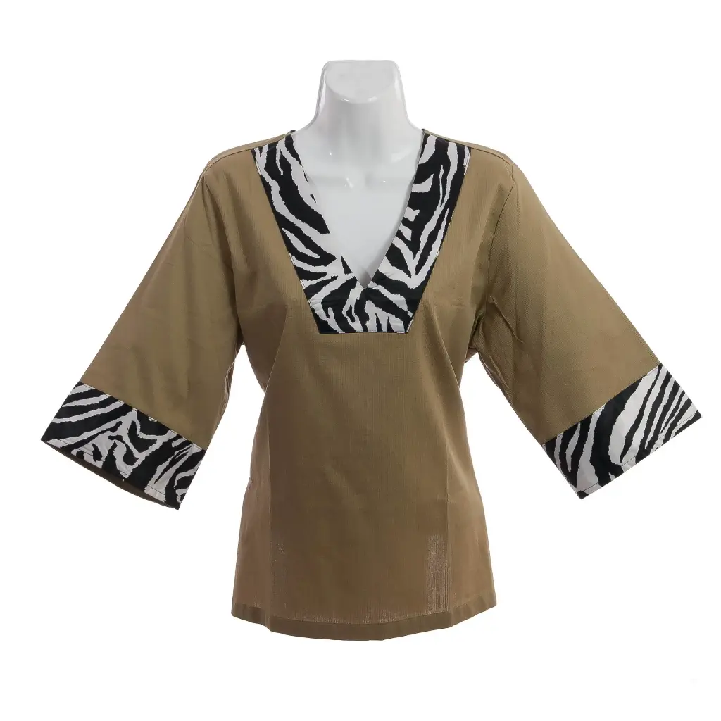 Blusa África Olivo