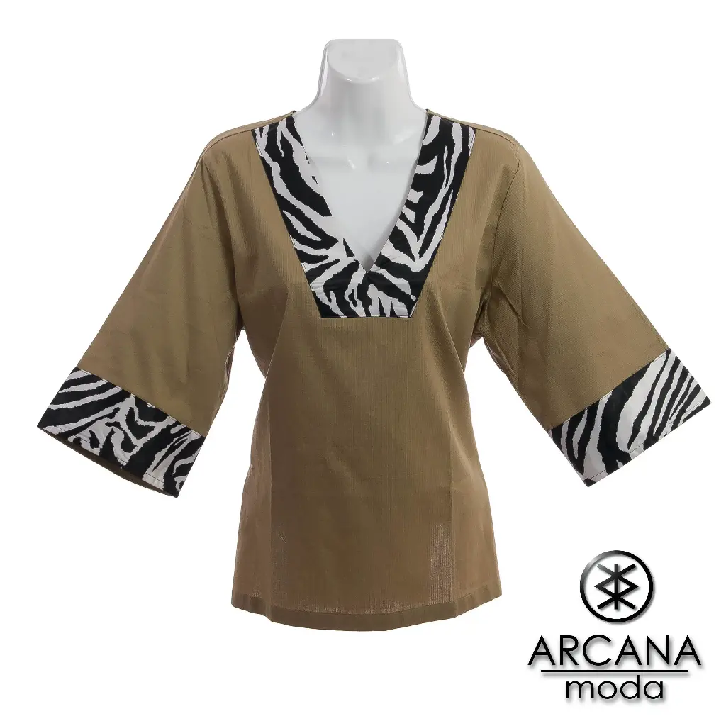 Blusa África Olivo
