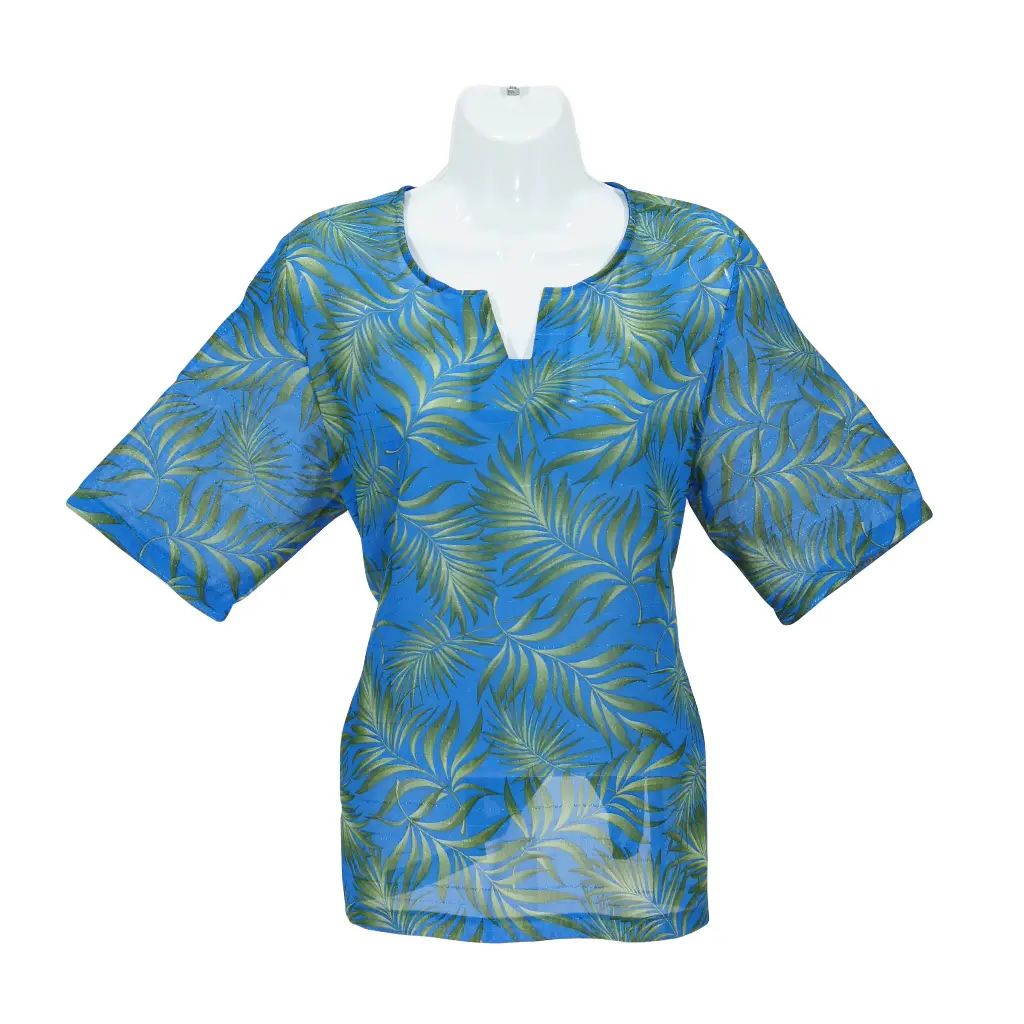 Blusa Josefina Helecho Azul