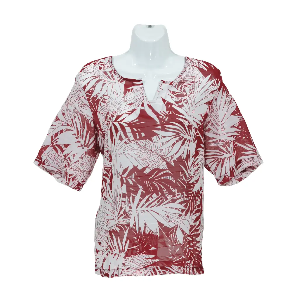 Blusa Josefina Helecho Rojo