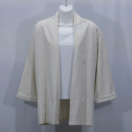 Saco Lineas Oro Hueso