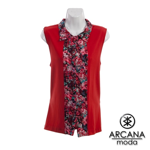 Chaleco Fernanda Mandarina