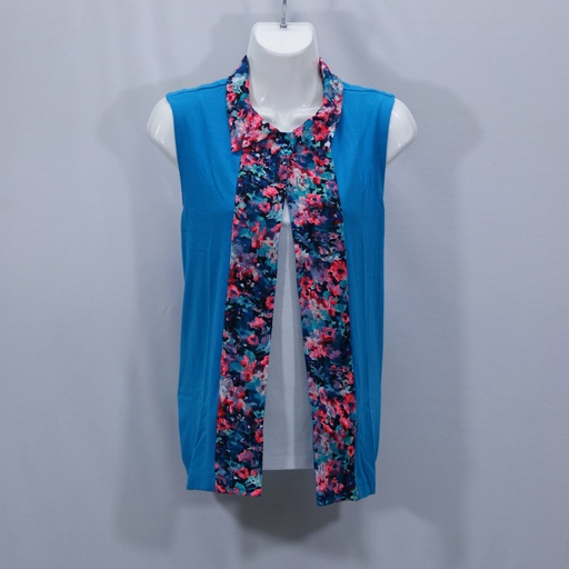 Chaleco Fernanda Azul