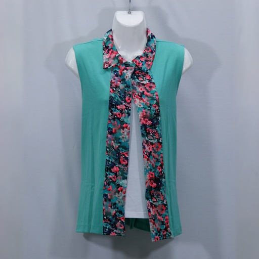 Chaleco Fernanda Aqua