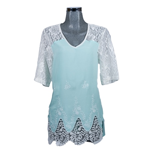 Blusa Antonia Aqua