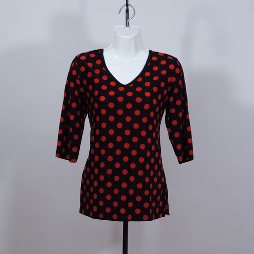 Blusa Toña Lunares Rojos