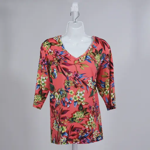 Blusa Italia Coral