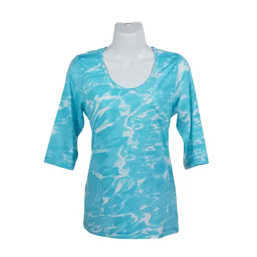 Blusa Daniela Aqua