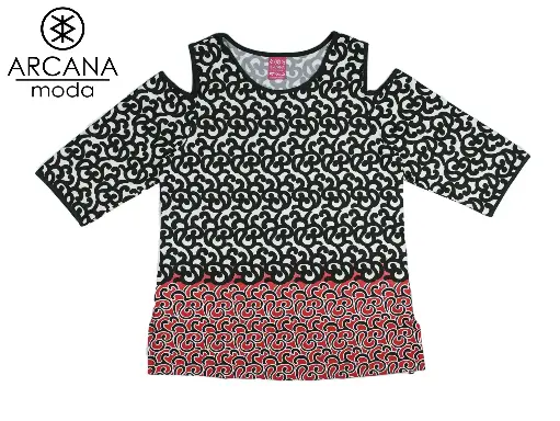 Blusa Chabela Negra