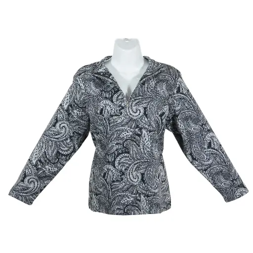 Sudadera Galina Blanco Y Negro