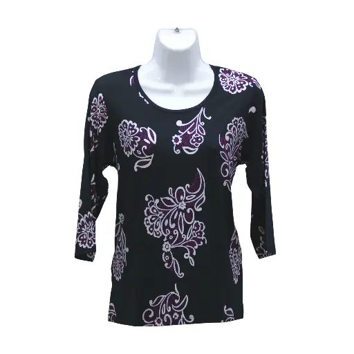 Blusa Zaida Negra