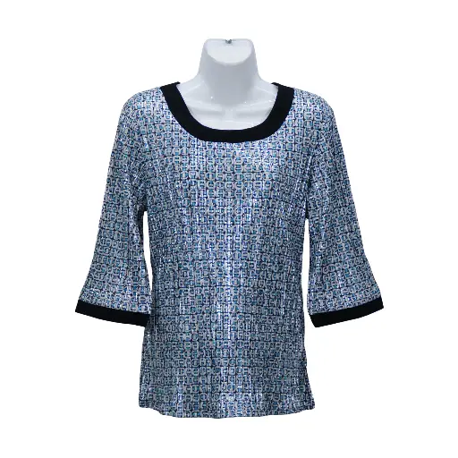 Blusa Cadena Azul